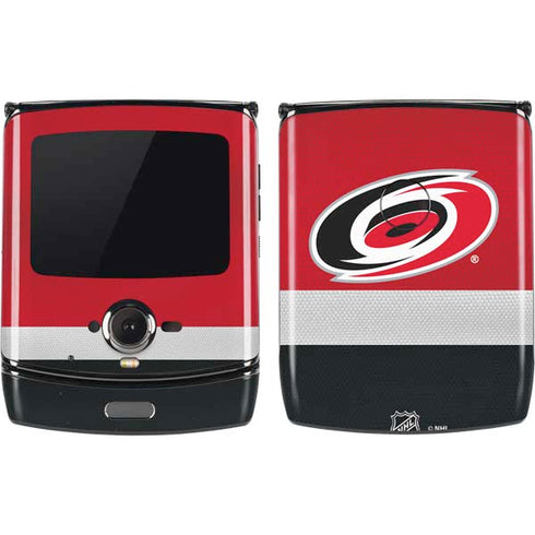 NHL Carolina Hurricanes Jersey Motorola RAZR Skin