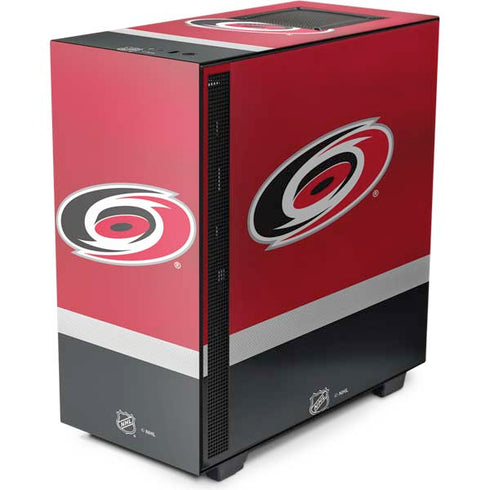NHL Carolina Hurricanes Jersey NZXT H510 Compact ATX Mid-Tower Case Skin