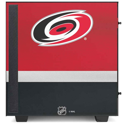 NHL Carolina Hurricanes Jersey NZXT H510 Compact ATX Mid-Tower Case Skin
