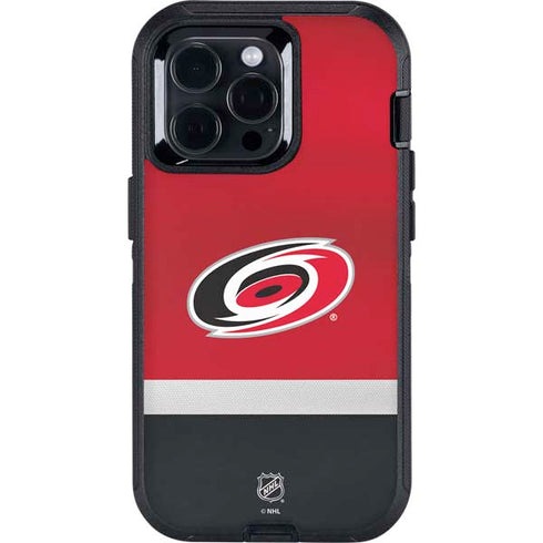 NHL Carolina Hurricanes Jersey Otterbox Defender iPhone Skin