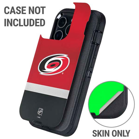 NHL Carolina Hurricanes Jersey Otterbox Defender iPhone Skin