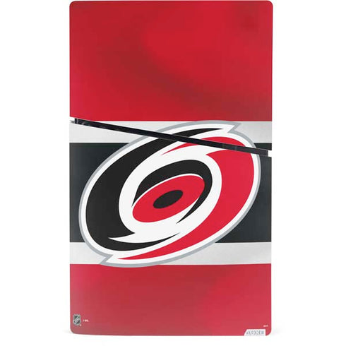 NHL Carolina Hurricanes Jersey PS5 Slim Digital Edition Console Skin
