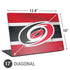 NHL Carolina Hurricanes Jersey Universal Laptop 17in (13.8 x 10in) Skin