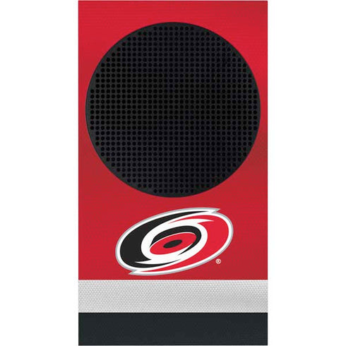 NHL Carolina Hurricanes Jersey Xbox Series S Console Skin