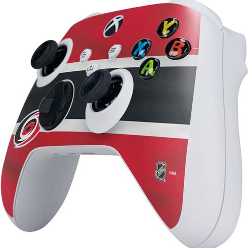 NHL Carolina Hurricanes Jersey Xbox Series S Controller Skin