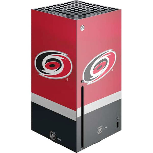 NHL Carolina Hurricanes Jersey Xbox Series X Console Skin