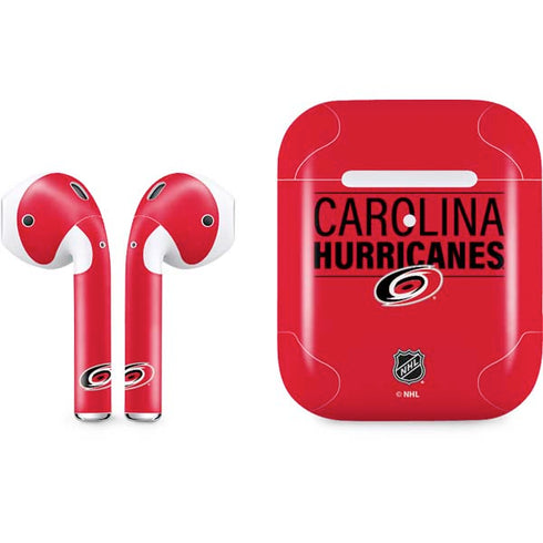 NHL Carolina Hurricanes Lineup Apple AirPods 2 Skin