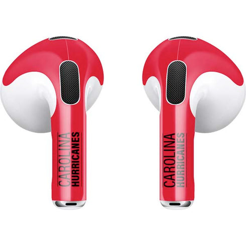 NHL Carolina Hurricanes Lineup Apple AirPods (3rd Gen 2021) Skin