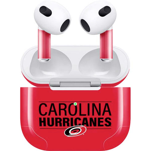 NHL Carolina Hurricanes Lineup Apple AirPods (3rd Gen 2021) Skin