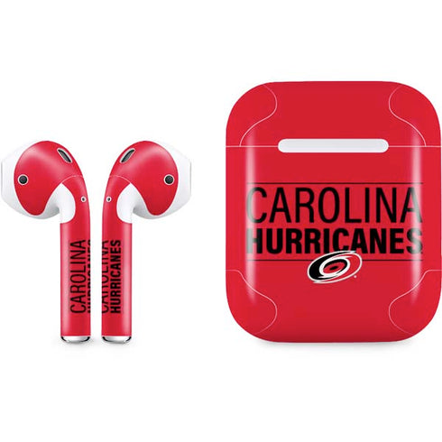 NHL Carolina Hurricanes Lineup Apple AirPods Skin