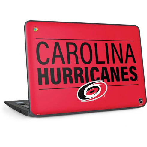 NHL Carolina Hurricanes Lineup HP Chromebook Skin