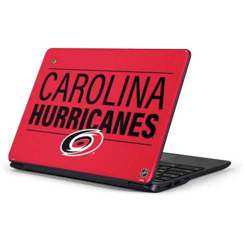 NHL Carolina Hurricanes Lineup Samsung Chromebook Skin