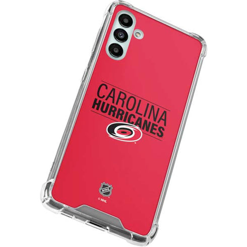 NHL Carolina Hurricanes Lineup Galaxy A13 5G Clear Case