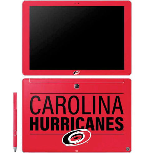 NHL Carolina Hurricanes Lineup Galaxy Book 12in Skin