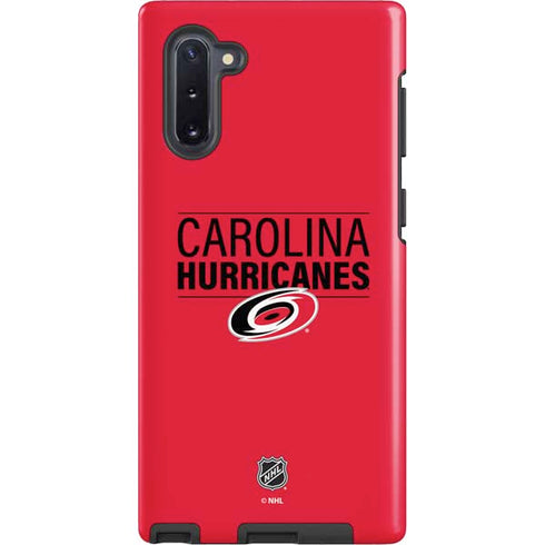 NHL Carolina Hurricanes Lineup Galaxy Note 10 Pro Case