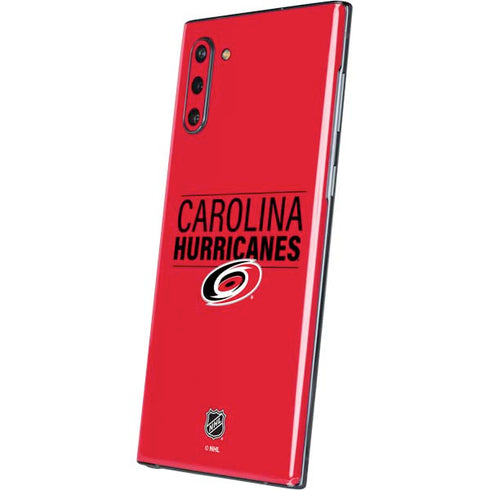 NHL Carolina Hurricanes Lineup Galaxy Note 10 Skin