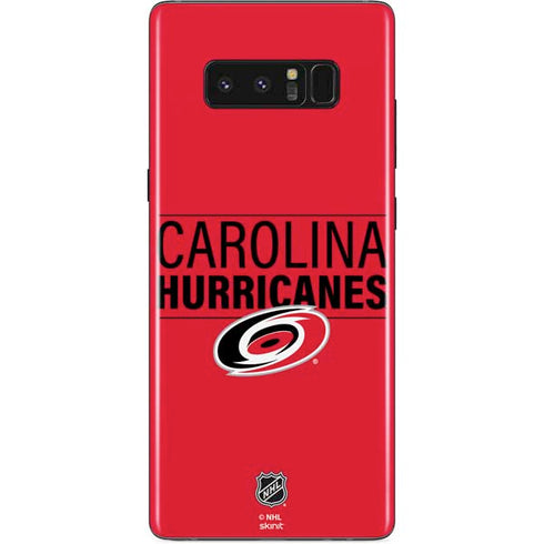 NHL Carolina Hurricanes Lineup Galaxy Note 8 Skin