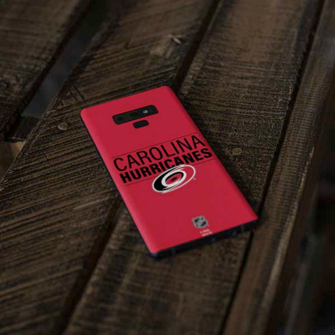 NHL Carolina Hurricanes Lineup Galaxy Note 9 Skin