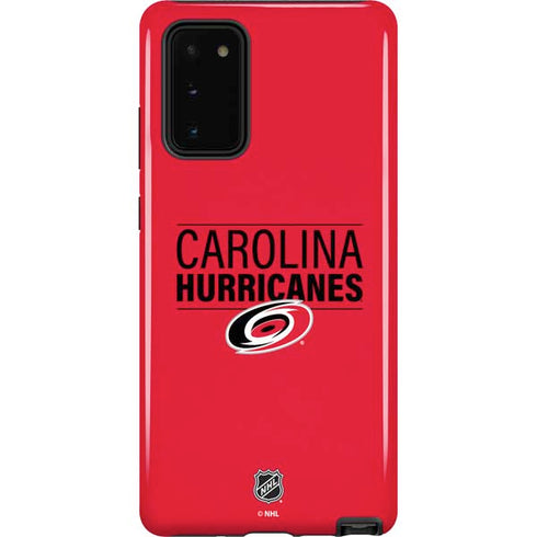 NHL Carolina Hurricanes Lineup Galaxy Note20 5G Pro Case