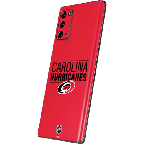 NHL Carolina Hurricanes Lineup Galaxy Note20 5G Skin