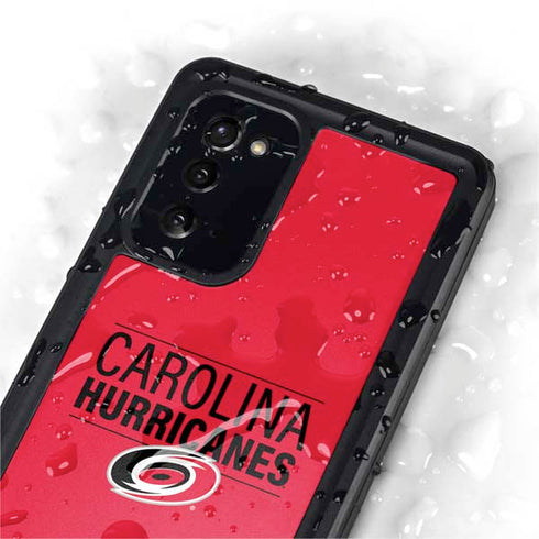 NHL Carolina Hurricanes Lineup Galaxy Note20 5G Waterproof Case