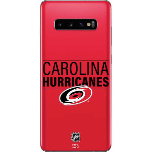 NHL Carolina Hurricanes Lineup Galaxy S10 Plus Skin