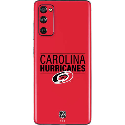 NHL Carolina Hurricanes Lineup Galaxy S20 Fan Edition Skin