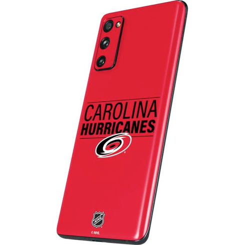 NHL Carolina Hurricanes Lineup Galaxy S20 Fan Edition Skin