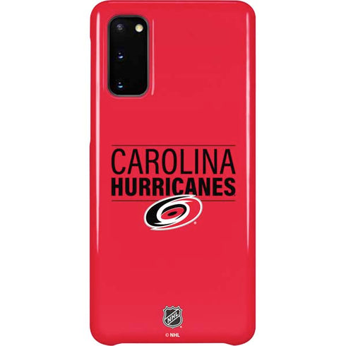 NHL Carolina Hurricanes Lineup Galaxy S20 Lite Case