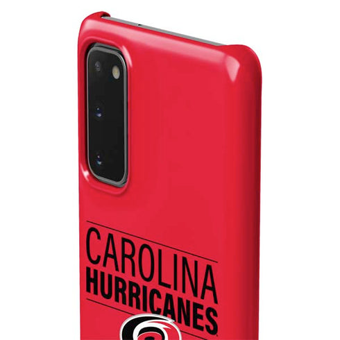 NHL Carolina Hurricanes Lineup Galaxy S20 Lite Case