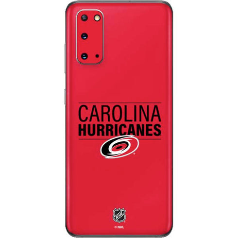 NHL Carolina Hurricanes Lineup Galaxy S20 Skin