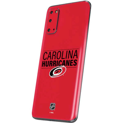 NHL Carolina Hurricanes Lineup Galaxy S20 Skin