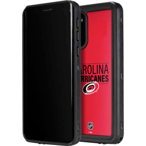 NHL Carolina Hurricanes Lineup Galaxy S20 Waterproof Case