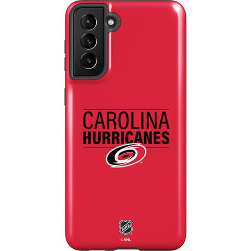 NHL Carolina Hurricanes Lineup Galaxy S21 FE Pro Case