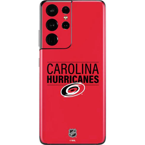 NHL Carolina Hurricanes Lineup Galaxy S21 Ultra 5G Skin