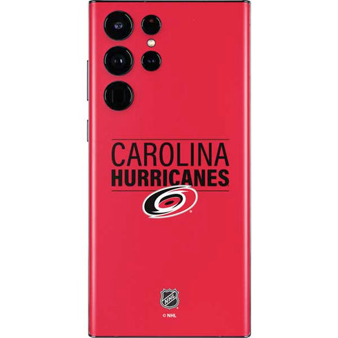 NHL Carolina Hurricanes Lineup Galaxy S22 Ultra Skin