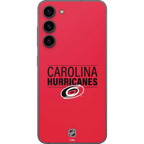 NHL Carolina Hurricanes Lineup Galaxy S23 Plus Skin