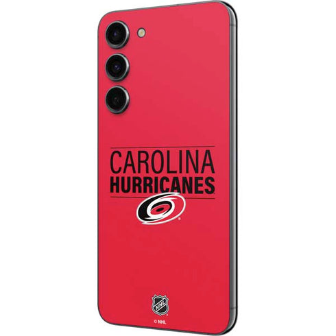 NHL Carolina Hurricanes Lineup Galaxy S23 Plus Skin