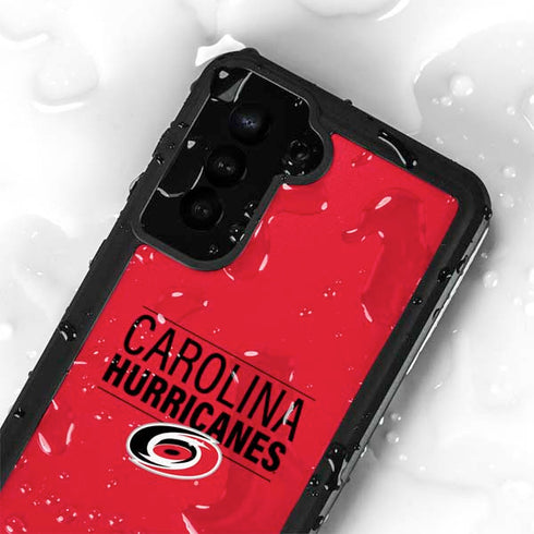 NHL Carolina Hurricanes Lineup Galaxy S23 Plus Waterproof Case