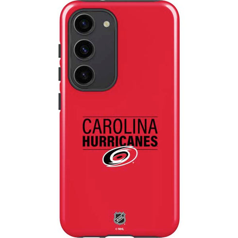 NHL Carolina Hurricanes Lineup Galaxy S23 Pro Case