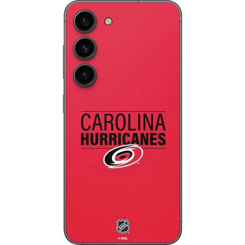 NHL Carolina Hurricanes Lineup Galaxy S23 Skin