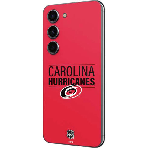NHL Carolina Hurricanes Lineup Galaxy S23 Skin