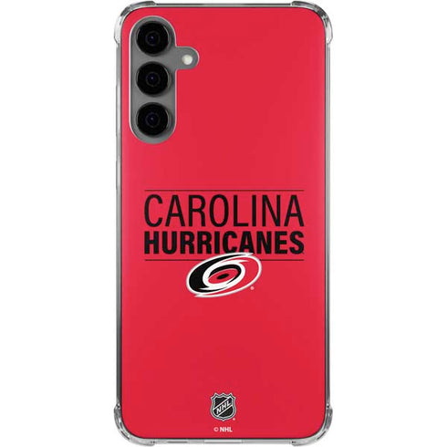 NHL Carolina Hurricanes Lineup Galaxy S24 Plus Clear Case