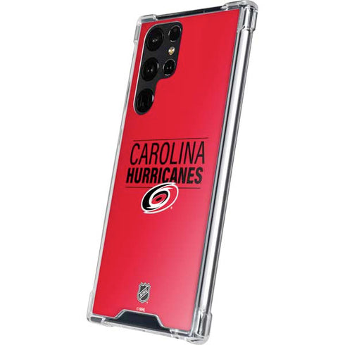 NHL Carolina Hurricanes Lineup Galaxy S24 Ultra Clear Case