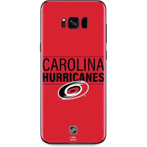 NHL Carolina Hurricanes Lineup Galaxy S8 Plus Skin