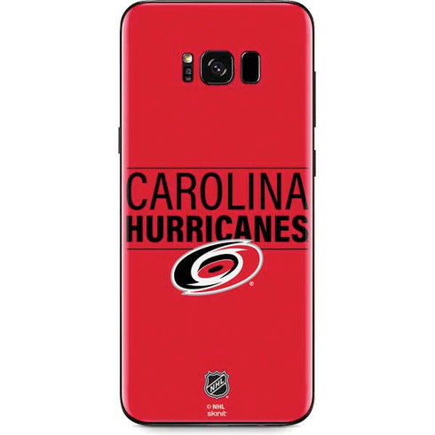 NHL Carolina Hurricanes Lineup Galaxy S8 Skin