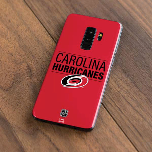 NHL Carolina Hurricanes Lineup Galaxy S9 Plus Skin