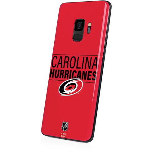 NHL Carolina Hurricanes Lineup Galaxy S9 Skin