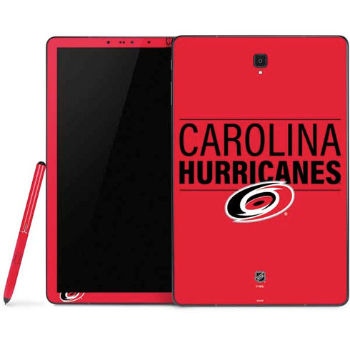 NHL Carolina Hurricanes Lineup Samsung Galaxy Tab Skin