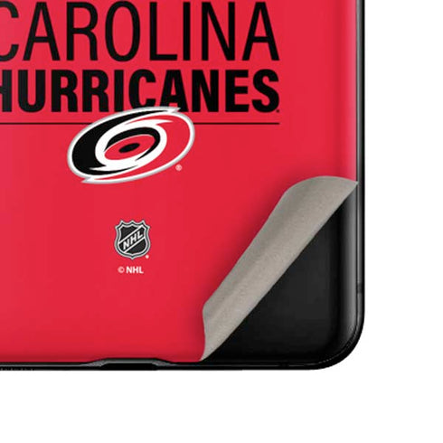 NHL Carolina Hurricanes Lineup Galaxy Z Flip Skin